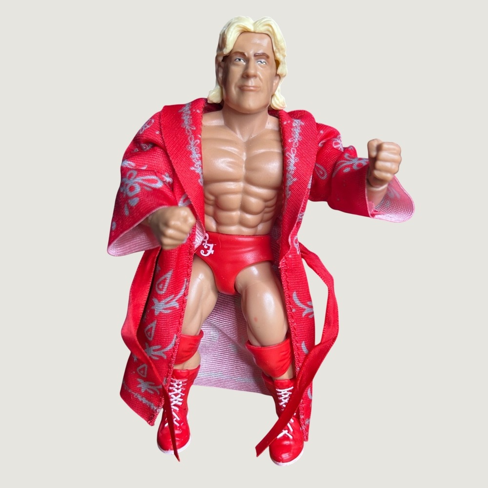 Mattel Ric Flair Action Figure 6" Red Robe Entrance 2019 wrestling toy